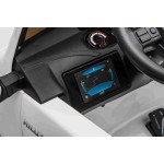 Elektrické autíčko - Toyota Hillux - nelakované - biele